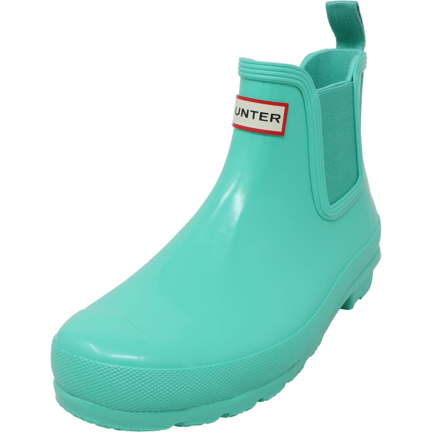 Hunter Hunter Women's Original Chelsea Ocean Swell Gloss HighTop