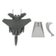 thumbnail image 3 of Fighter Aircraft Model, 2 Brackets High Simulation Stable Alloy Airplane Model 1:100 Scale For Collection ANGGREK Otros, 3 of 8