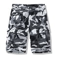thumbnail image 3 of Dresfit Mens Cargo Shorts Big and Tall Camo Shorts Summer 2026 Baggy Ripstop Outdoor Short Pants Open Bottom Loose Fit Work Carpenter Shorts Beige, 3 of 3