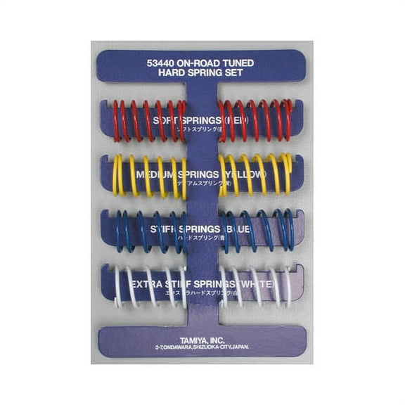Tamiya 53440 RC On-Road Spring Set (Hard)