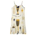 HANSHB Bowling Trophies Celebratory 5 Women's Maxi Summer Dress , Loose