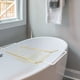 thumbnail image 3 of Estante de baño de baño de acero inoxidable rejilla telescópica de la bañera, 3 of 8