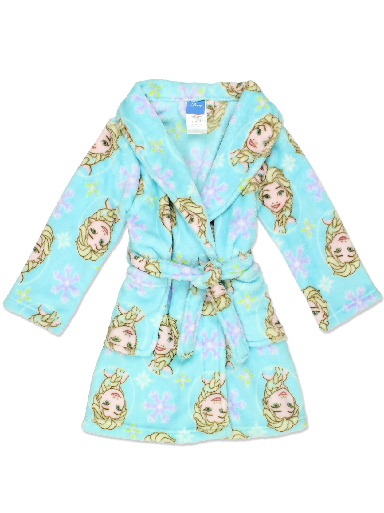 Disney Frozen Elsa Toddler Girl's Fleece Bathrobe Robe 21FZ745TRD