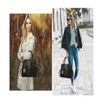 thumbnail image 2 of "Bolso Mano Tote Bolsa Mochila Mujer Gran Capacidad Ligero negra ", 2 of 5