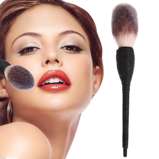 Brochas para colorete hechas a mano, brochas antideslizantes para maquillaje de pelo de animales naturales, herramientas de maquillaje Sywqhk Cuidado Belleza