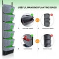 thumbnail image 2 of Bolsas de cultivo Bolsas colgantes para plantar con 6 bolsillos, macetas verticales para jardinería, Tomshoo  Negro, 2 of 7