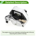 thumbnail image 6 of Unique Bargains No.4GD199381C Engine Motor Mount for Audi A6L 4X8, C7 2012-2015 2.0T MT Durable Silver Tone Right Engine Mounting 1 Pc, 6 of 6