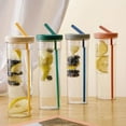 thumbnail image 3 of MesaSe Foldable Straw Water Bottle Fruit Infuser Water Bottle With Straw Reusable Water Bottles Simply Modern Water Bottle, 3 of 6