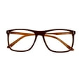 thumbnail image 5 of Fila Mens Brown / Brown Rectangle Plastic Eyewear Frame VF9313 700 54mm, 5 of 7
