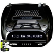 Uniden DFR7 Super Long Range Radar Detector with GPS Bundle with 1 YR CPS Enhanced Protection Pack