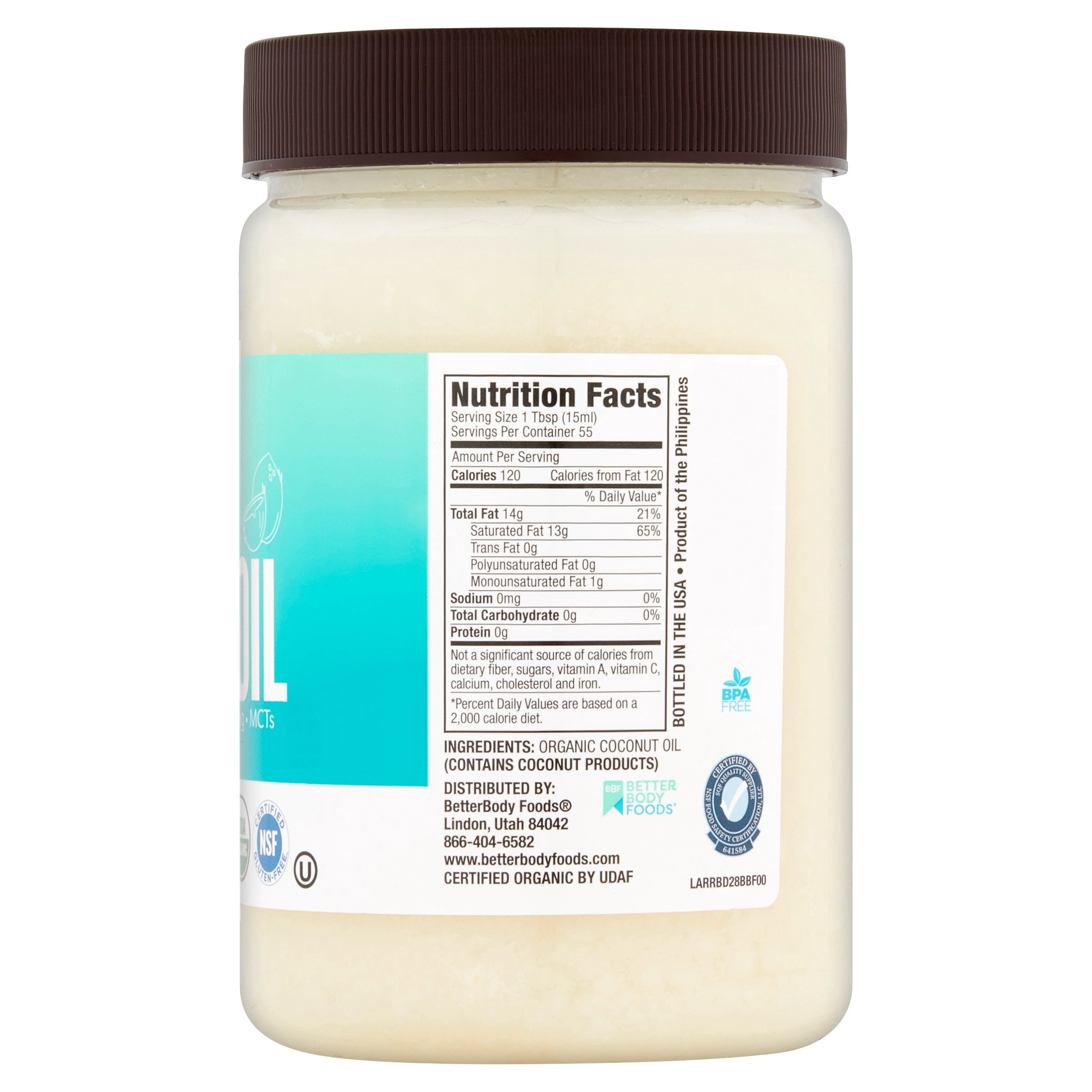 Betterbody Oil Coconut Ntrlly Refine,28 Oz (Pack Of 6)