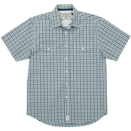 Big Men's Sheffield Plaid Short Sleeve Shirt
