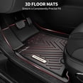 thumbnail image 3 of Alfombrillas YITAMOTOR Honda Pilot 2016-2022 para 8 pasajeros, color negro, 3 of 8