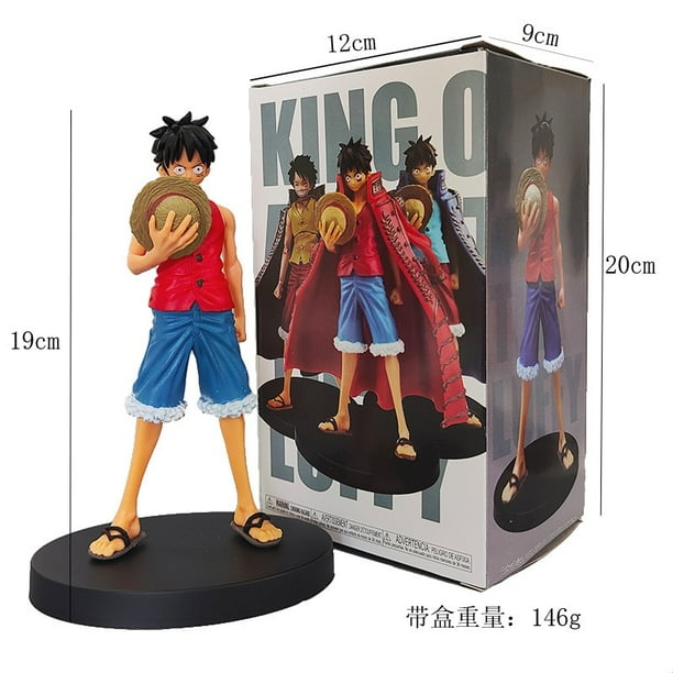 Figura de ONE PIECE Luffy Zoro Ace Sanji, 15-25cm, venta al por mayor con caja de Color, colección de modelos de muchos estilos, muñecas, regalos