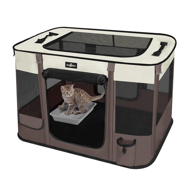 Corral Plegable Impermeable Paw Ballet para Mascotas Pequeñas