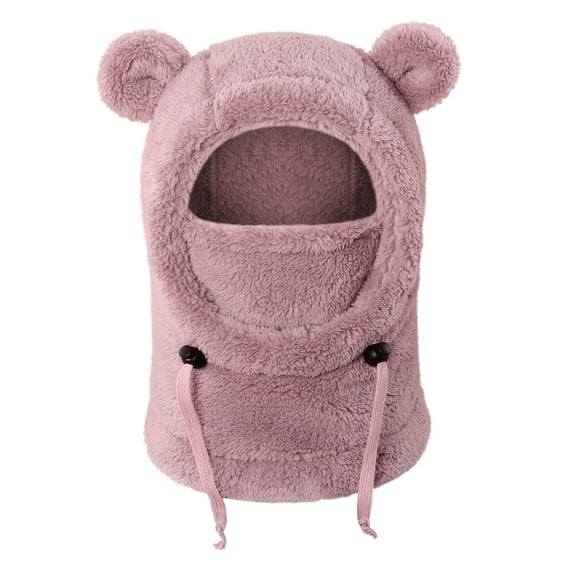 LIZENG Kids Winter Hats Children's Ski Windproof Warm Adjustable with Hat for Boys Girls Fleece Lined Hat