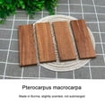 thumbnail image 6 of Wood Knife Handle Scales DIY Knives Making Plate Material 12x4x1cm, 6 of 19
