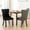 Black, variant on Modern Mid - century Look | Perfect for Family Dinners | Exquisite Luxury in Every Sit