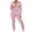 Pink, variant on Aboser Womens Velour Tracksuits Set Velvet Long Sleeve Sweatsuits 2 Piece Sports Outfits Zip Up Hoodie Sweatpants Joggers Sets with Pocket