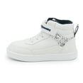 thumbnail image 2 of Tenis Bota Escolar Bubble Gummers Niño Jucca Blanco/Rosa-Blanco/Gris blanco 16, 2 of 6