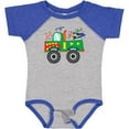 thumbnail image 3 of Inktastic 1st Birthday Truck Boys Baby Bodysuit, 3 of 5