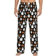 thumbnail image 2 of Halloween Pjs Pants for Women Men Couples Halloweens Pajama Pants Unisex Funny Pajama Bottom Sleepwear for Halloween Costume Party,Medium, 2 of 8