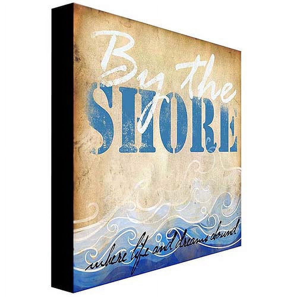 Trademark Fine Art "By the Shore" Canvas Art by Working Girls Design
