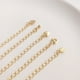 thumbnail image 4 of Guardurnaity Extensión de Cadena de cola Reemplazo portátil Broche decorativo Fabricación de joyas Conector Accesorios Hallazgos Ropa, zapatos y accesorios Miscelánea Gota de agua Guardurnaity AP015789-01, 4 of 6