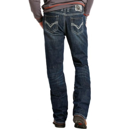 Rock & Roll Cowboy Men's And Double Barrel Relaxed Fit Flame Resistant Jeans Boot -
