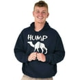thumbnail image 5 of Hump Day Funny Wednesday Camel Gym Unisex Plus Size Hoodie Brisco Brands 5X, 5 of 6