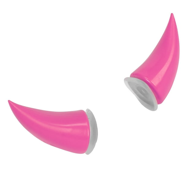 Cuernos para casco de motocicleta Kinlley Generico Rosa