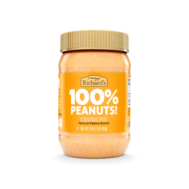 Great Value No Stir Creamy Natural Peanut Butter Spread, 40 oz ...