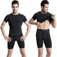 thumbnail image 3 of Men Compression Shorts Sports Short Pants Base Layer Tights Short Pants, 3 of 7