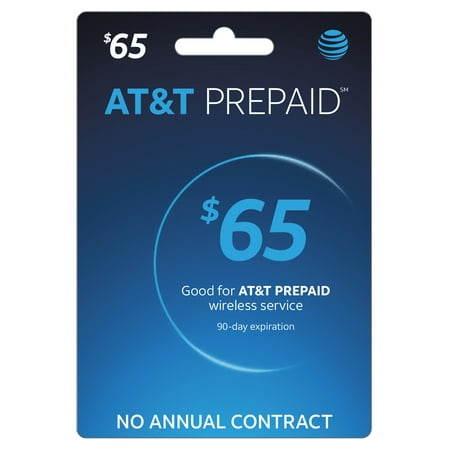 AT&T PREPAID℠ $65 Refill (Email Delivery) (Best At&t Phone Plan)