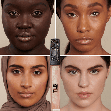 The Lip Bar Vegan Lip Gloss with Argan Oil, Trophy Wife,0.30 fl oz