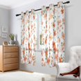 thumbnail image 2 of Yayeee Window Curtains Set of 2 for Living Room Light Filtering 63"x42", Small Floral Blooms, 2 of 7