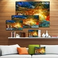 thumbnail image 2 of Impression sur toile « quelles couleurs peuvent venir » Design Art, 2 of 2