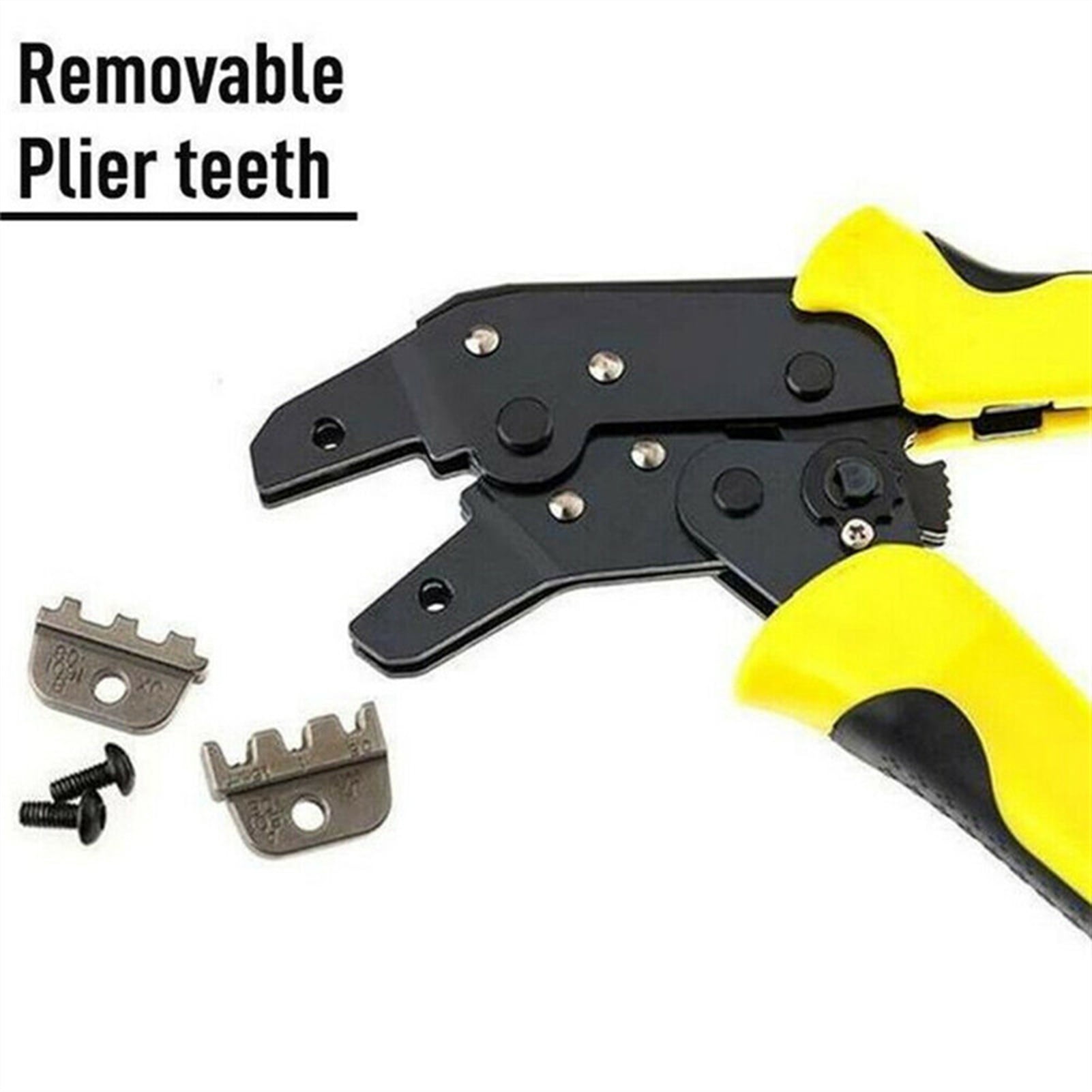 Crimping Tools HS-03BC Pliers Wire Crimpling Pliers Professional Wire Crimpers Engineering Ratchet Terminal DIY Electric Tool ,Durability That Lasts