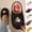 Black, variant on SBYOJLPB Women's Slipper with Cute Decoration Indoor Winter Trendy Warm Comfortable Round Toe Closed-Toe Slippers