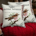 thumbnail image 5 of Christmas Pillow Covers 18x18 Inch - Festive Throw Pillowcases for Sofa & Couch - Farmhouse Holiday Decorations for Living Room, Porch & Seasonal Home Styling, 5 of 5