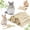 11.29 OZ, variant on 240g Sweet Bamboo Chew Sticks - Rabbit Chew Sticks & Bamboo Sticks for Rabbits, Natural Bunny Bamboo Chew Toy for Teeth Grinding, Small Animal Treats for Guinea Pig, Hamster, Chinchilla