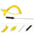 thumbnail image 4 of MasteelfCA K-Type Thermocouple Stainless Steel Probe Temperature Controller Wire Sensors, 4 of 9