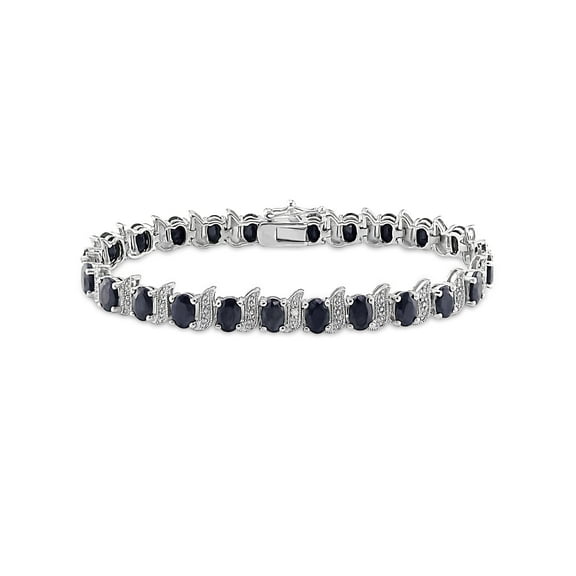 Everly Women's Sapphire Tennis Bracelet
