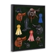 thumbnail image 3 of Stupell Industries Eclectic Equestrian Saddles & Ribbons Black Floating Frame Canvas Art, 17 x 21, by Amelia Noyes, 3 of 8