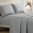 thumbnail image 3 of The Sheet Lab Regal Dreams Sheet Sets, 4-Piece King, Gray, 3 of 8