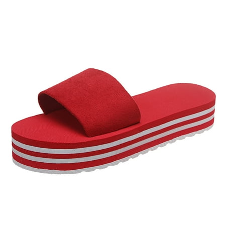 

ZTTD Women s Fashion Large Size Color Casual Platform Foot Sandals And Slippers Women s Slipper A