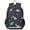 Color Dinos, variant on Backpack for 6-12Y,17L Lightweight Travel Daypack with Reflective Strips & Chest Strap Nylon Critter-excavate Print