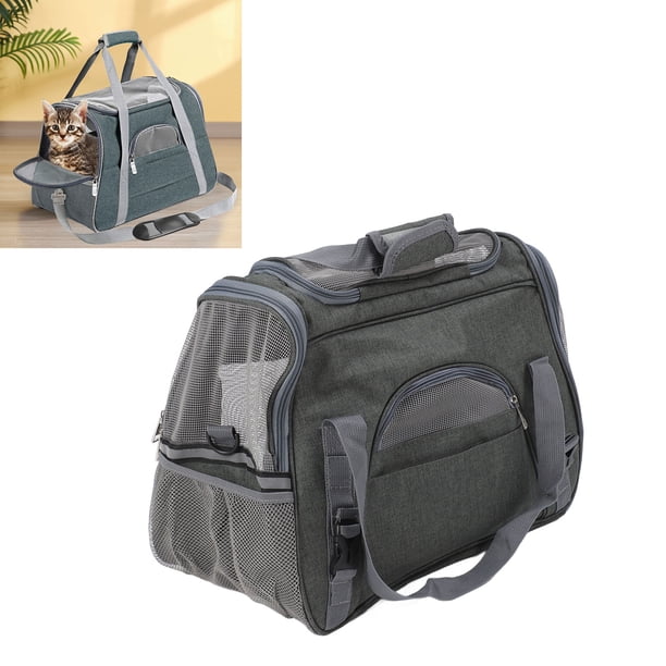 Transportín De Viaje Para Mascotas, Malla Suave Y Transpirable, Impermeable, Plegable