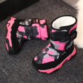 thumbnail image 4 of Bottes de Neige pour Enfants Fille Imperméables Bottes d'Hiver pour Filles Chaussures pour Tout-Petits Botte pour Fille Automne Chaussures pour Enfants Caoutchouc pour Filles, 4 of 7