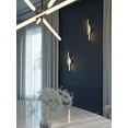 thumbnail image 4 of AFX  Ella 17'' LED Wall Sconce Satin Nickel, 4 of 4